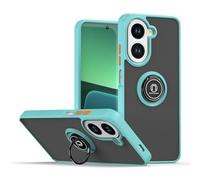 XINYEXIN Case for Xiaomi Redmi A5 4G (UK Edition) with Ring Stand, Matte Translucent Shockproof Bumper Protective Cover - Sky Blue