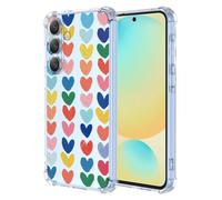 XINYEXIN Clear Case for Honor Magic 8 Lite Women Love Pattern Design Slim Shockproof Transparent Soft TPU Bumper Case Protective Cover - Love