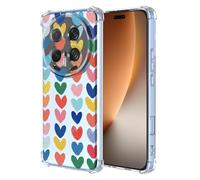XINYEXIN Clear Case for Honor Magic 8 Pro / Magic8 Pro Women Love Pattern Design Slim Shockproof Transparent Soft TPU Bumper Case Protective Cover - Love