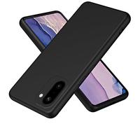 XINYEXIN Silicone Case for 0nePlus 15R, Ultra Slim Shockproof Cover with Microfiber Lining, Flexible Soft Back, Slim Grip Protective Phone Case - Black