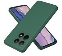 XINYEXIN Silicone Case for Vivo Y500, Ultra Slim Shockproof Cover with Microfiber Lining, Flexible Soft Back, Slim Grip Protective Phone Case - Dark Green