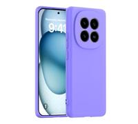 XINYEXIN Silicone Case for Xiaomi Redmi Note 15 5G/4G / Poco M8 5G, Ultra Slim Shockproof Cover with Microfiber Lining, Flexible Soft Back, Slim Grip Protective Phone Case - Purple