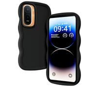 XINYEXIN Wavy Case for Xiaomi Redmi A7 Pro/Poco C81 Pro Black