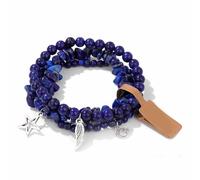 XINYIN 3pcs Unique Star Moon Charm Bracelets Set ForWomen Trendy Accessories Crystal Alloy Designs Wrist Chain Charm Party Date