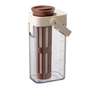 XINYIN Cold Brew Coffee Maker With Reusable Filter 1000ml Capacity Pots With Ergonomic Handle And Lid Leak Proof Container Thermal Resistant Coffee Brewing Pot