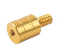 XINYIN Fishing Landing Net Handle Connector Fishing Net Rod Head Converter Replacement Part Fishing Landing Dip Net Connector