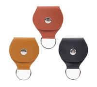 XINYIN Guitar Plectrum Storage Bag Guitar Pick Storage Box Guitar Pick Pouches Practical Pick Container PU Texture for Picks Leather Plectrum Case