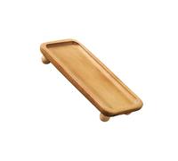 XINYIN Handmade Wood Stand Decorative Wooden Tray For Jewelry Fruits Holder Desk Display Decorative Wooden Tray