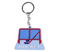 XINYIN Ice Hockey Sport Pendant Key Ring Cartoon Winter Sports Charm Key Ring Car Key Holder Bag Pendant Handbag Accessories Ice Hockey Keyring