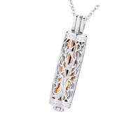 XINYIN Memorial Cremation Urn Jewelry Pet Cremation Jewelry Ashes Necklace Creative Pet Cremation Jewelry Urn Necklace Stainless Steel Cremation Necklace