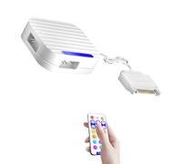 XINYIN Miniture ARGB Hub 3 Port Splitter Satas Power Supply 5V 3Pin Mount And Remote Button Operate PC Argb Effects Satas Controller With Builts In Lighting Mode