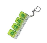 XINYIN Pressable Heart Molded Keychain Stress Palliative With Brighten Function For Office School Addons Lovely Heart Keychain Pressable Desk Toy With Glowing Light