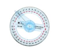 XINYIN Protractor Circle Angle Measure 360 Degree Protractor Plastic Protractor for School Classroom Office Drawing Protractor Circle Tool Drawing Protractor