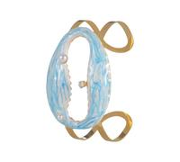XINYIN Sea Themed Open Bangle With Sea Star Shell Detailing Stylish Stainless Steel Fashion Accessory For Daily Wear Beach Themed Fashion Jewelry For Women