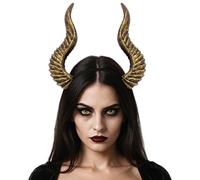 XINYIN Stylish Adjustable Devil Horn Headpiece For Costume Parties Weddings Punk Hair Accessory Women Men Adjustable Gothic Headpiece