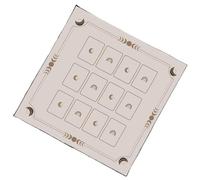 XINYIN Velvetss Tarots Reading Cloth Occult Symbols Artistic Velvets Divination Mats Spiritual Practice Accessory Durability Tarots Cloth