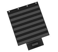 XINYIN Wall Mounted Pocket Chart Transparency Panel Educational Tool For Classroom Wall Display Sentence Strips Holder Interactive Classroom Display Chart
