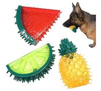 XINYIND Cooling dog toy, 3PCS Dog Toy Freezable Teething, Puppy Chew Freezer Dog Bone Outdoor Camping Cooling Water Filled Dog Toy