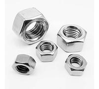 XinYuan Hex Nut UNC 2#-56 3#-48 4#-40 5#-40 6#-32 8#-32 10#-24 12#-24 UNF 0#-80 10#-32 304 Stainless Steel US Coarse Fine Thread Hex Hexagon Nut Nuts (Size : 25pcs UNC 3-48)