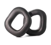 Xinyuekj HS80 Protein Leather Ear Pads-Replacement Cushions Fit Corsair HS80 RGB Wireless Headset,Durable & Soft(Black)