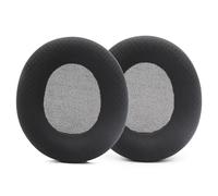 Xinyuekj Premium Soccer Mesh Fabric Ear Pads Cushions for Steelseries Arctis Nova Pro Wired Arctis Nova1 1X 1P /3/4 4X 4P/5 5X 5P/7 7X 7P Headphones Replacement,High Density Noise Reducing-Black