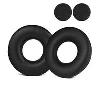 Xinyuekj Replacement Ear Pads Compatible with Sennheiser HD25 HD25-1 II HD25SP, Protein Leather Ear Cushions Memory Foam, Black
