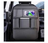 XINYUNFEI Car Seat Organiser for Toyota Proace City 2022-2025, Car Organiser Back Seat For Kids, Leather Car Tidy Organiser Back Seat, for Travel, Kids Toys Food Storage(Nero,One)