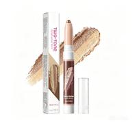 XINYUNXIN Two-Color Eyeshadow Stick Set, Gradient Dual Tone Shimmer Glitter Eyeshadow Stick for Women, Waterproof Long Wearing Cream Eye Shadow Pencil Crayon Multi Shade Eye Makeup Kit #06