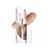 XINYUNXIN Two-Color Eyeshadow Stick Set, Gradient Dual Tone Shimmer Glitter Eyeshadow Stick for Women, Waterproof Long Wearing Cream Eye Shadow Pencil Crayon Multi Shade Eye Makeup Kit #05