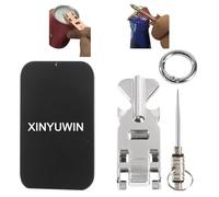 XINYUWIN Multi-Purpose Metal Toothpicks ReusableTitanium Toothpicks for Teeth, Portable Stainless Steel Toothpick Fruit Stick for Restaurant Travel Home and Outdoors (Silver)