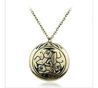 xinzhahi Bears Necklace The Brave Merida Inspired Pendant Gift for her Love Necklace