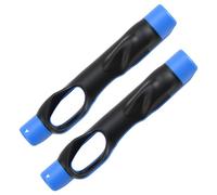 XINZHIZHU 2 Pack Golf Grip Trainer Aid Golf Swing Wrist Training Aid for Correct Hand Position Lightweight Muscle Memory Development Practice Tool for All Skill Levels to Improve Grip Strength (Blue)