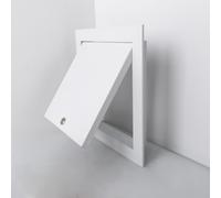 xinzyxx Alminium Drywall Access Panel with Lock, Inspection Hatch Plate/Wall Hole Cover, Metal Access Door for Drywall/Concrete, Multifunctional Inspection Cover(12x18in/30.5x45.7cm)