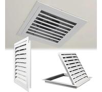 xinzyxx Aluminum Access Panel, Wall Ceiling Return Air Vent Grille, Ventilation Hatch, Detachable Filter, Sturdy Alloy Cover for Plumbing Cabling Industrial Household(80 * 30cm/31.5 * 11.8in)