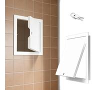 xinzyxx Inspection Door Access Panel, Flush Mount Metal Cover, Hide Unsightly Holes for Pipes, Wires & Cables, Smooth Surface, for Wall/Ceiling Applications(10x23.6in/25.4x60cm)