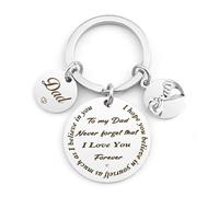 Xioabre Gifts For Dad Fathers Day Dad Keyrings Daday Gifts Papa Gifts bonusdad Daddy Gifts From Daughter Funny Daddy From Daughter Best Christmas Father Birthday Presents