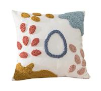 XIOANG Contemporary Nordic Styles Decorative Pillowcase with 3D Loop Color Home Accessories Polyester Embroidery Pillowcase
