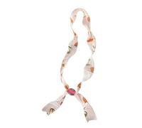 XIOANG Romance Retro Styles Beaded Flower Necklace Adjustable Length for Layering and Fashion Statement Women ’ S Beaded Scarf Necklace Vintage Floral for Daily Wear and Occasions