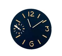 XIOKLM 1.36in 34.5mm Luminous Watch Dial ETA6497 ST3600 Faces Hands Movement Replacement Parts(Oranje)