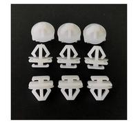 XIOKLM 10/20PCS White ABS Expert Door Moulding Clips Trim Panel Hole Clip Push Engine Cover Fasteners Compatible 106 206 306 307 806(10PCS)