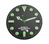 XIOKLM 28.5mm NH35 NH36 Watch Dial with Hands Black White Faces Automatic Movement Accessories(Dial with Hands 5)