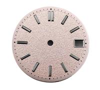 XIOKLM 28.5mm Watch Dial for NH35 NH35a with Date Window Black White Color Watches Automatic Movement Accessories Parts(Dial 6)