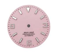 XIOKLM 29mm NH35 NH36 Watch Dial with Hands Luminous Black White Blue Watches Faces Automatic Movement Part(Dial 13)