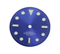 XIOKLM 29mm Sunlight Watch Dial with Hands Black/White for NH35 ETA 2824 2836 8215 8205 821a DG2813 3804 Automatic Movement(Dial l,/82-DG)