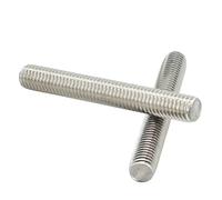 XIOKLM 304 Stainless Steel Full Threaded Rod Bolt M3 M4 M5 M6 M8 M10 Fully Metric Headless Thread Stud Rods Screws Length16-500mm(20mm (20pcs),M10)