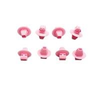 XIOKLM 50Pcs Plastic Rocker Panel Moulding Trim Clips with Shime Compatible Grand Vitara 77553-65D00 Compatible Yaris / 9046711063