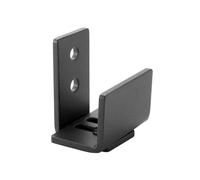 XIOKLM Adjustable Sliding Door Floor Guide Bottom Barn Roller Decor Hardware Wall Mount Guides Slotted Swing Stop