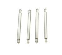XIOKLM Dia 2.0mm and .5mm Spring Bars 16/18/19/20/22/23/24/26mm Strap Link Pins Fits SKX007 SKX009 6105 Watch Band Fat Bar(4PCS,22MM_2.0MM)