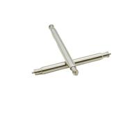 XIOKLM Dia 2.0mm and .5mm Spring Bars 16/18/19/20/22/23/24/26mm Strap Link Pins Fits SKX007 SKX009 6105 Watch Band Fat Bar(2PCS,18MM_2.0MM)