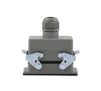 XIOKLM H16B - HE - 016-2 Rectangular Heavy 16 Pin Connector Aviation Plug At The Top Of The Line 16 A500v Screw Feet